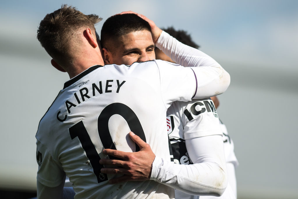 Tom Cairney in action for Fulham.