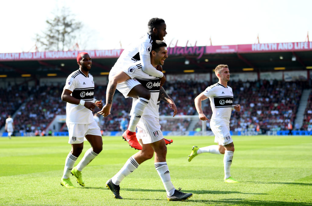 Aleksander Mitrovic scores for Fulham