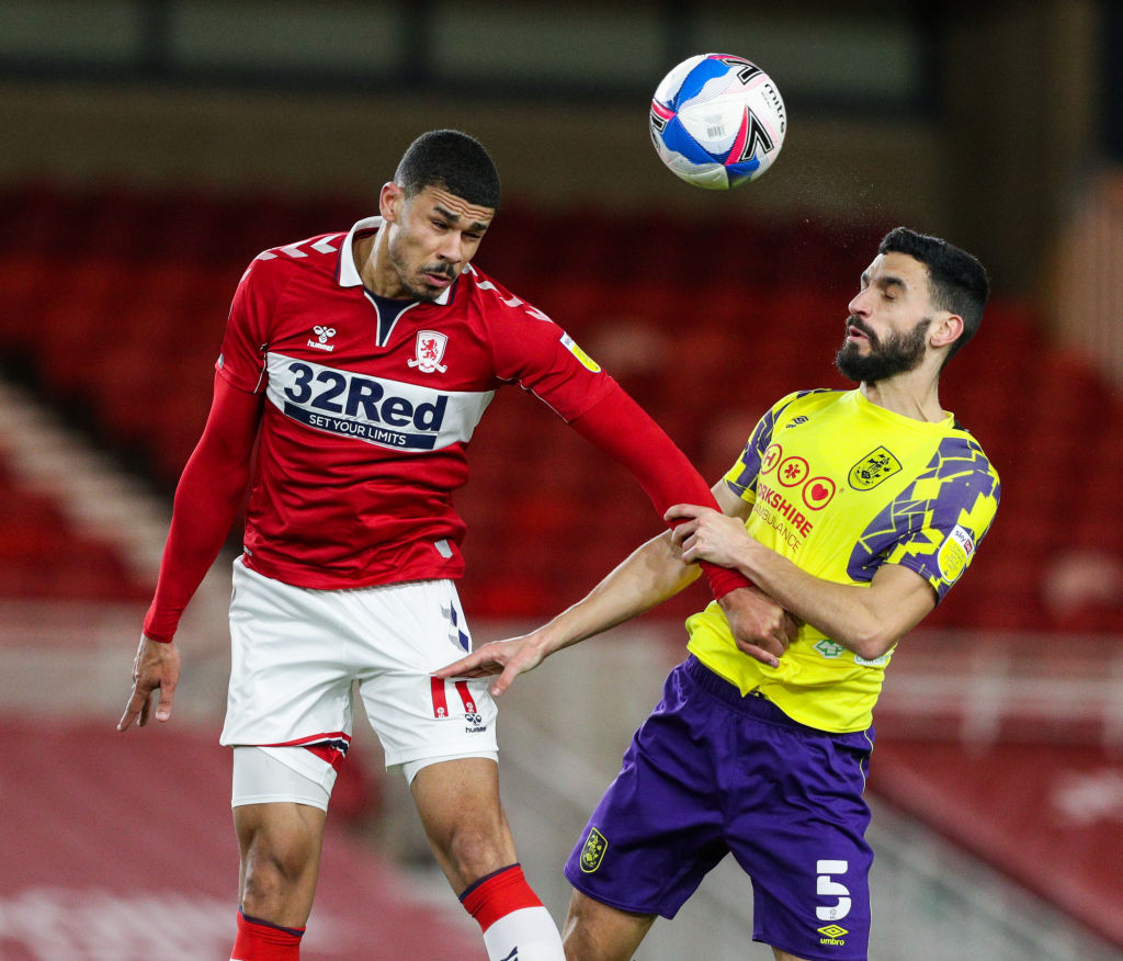 Ashley Fletcher in action for Middlesbrough