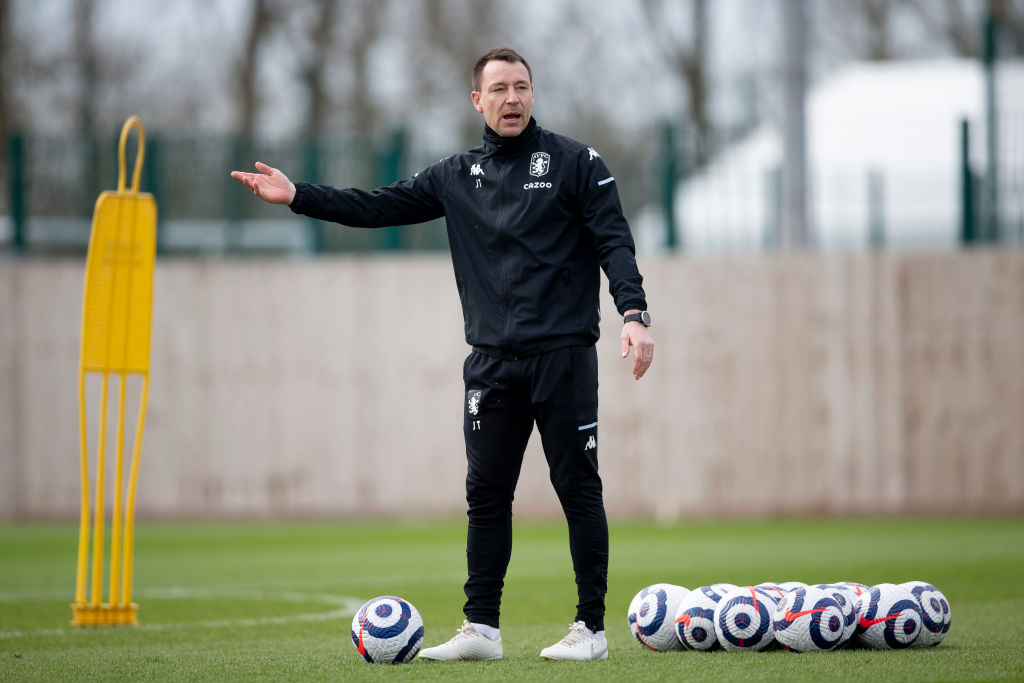 Aston Villa Training Session