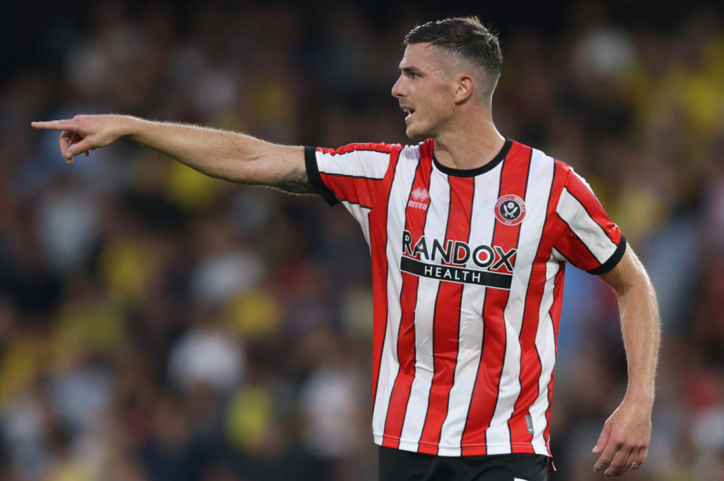 Ciaran Clark of Sheffield United