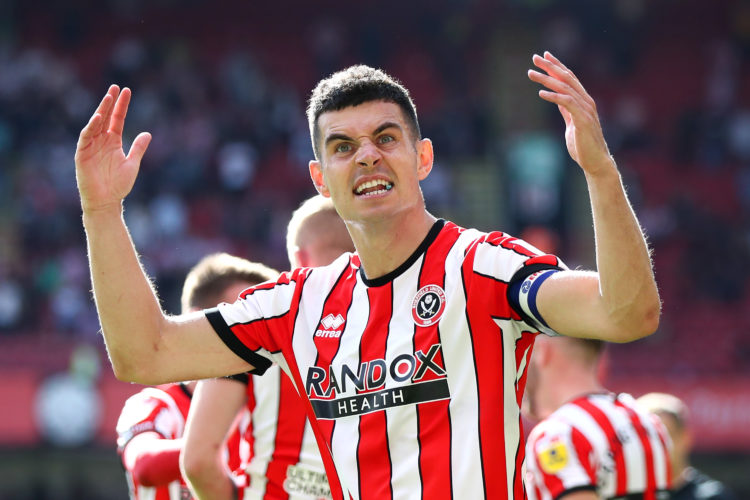 John Egan praises 'unbelievable' Oli McBurnie performance in Sheffield United v Watford